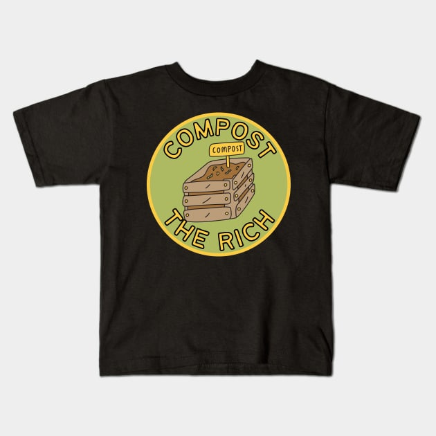 Compost The Rich Kids T-Shirt by Caring is Cool